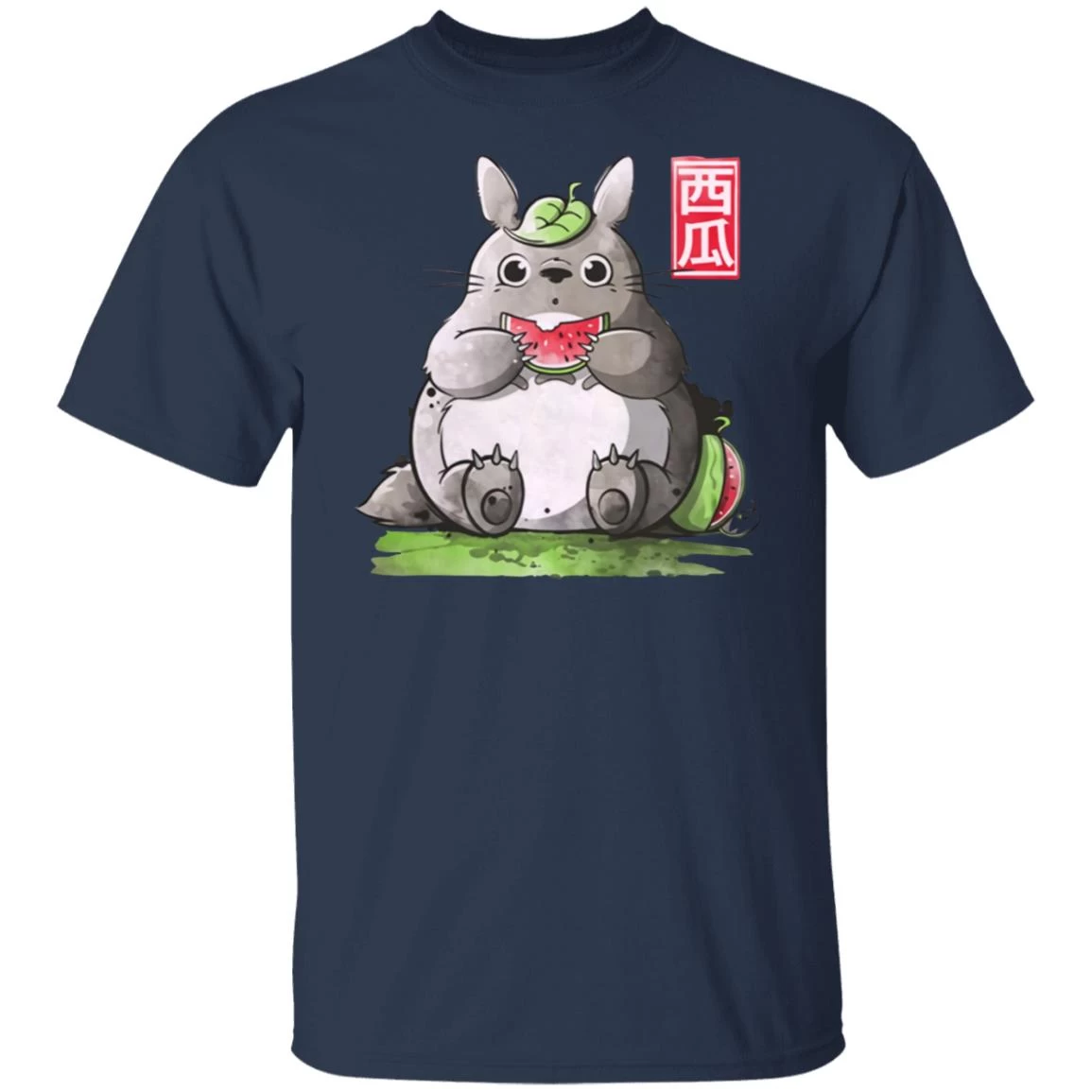 Totoro And Watermelon T Shirt 17 Totoro And Watermelon T Shirt - Image 15