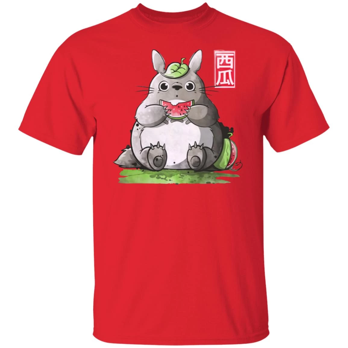 Totoro And Watermelon T Shirt 18 Totoro And Watermelon T Shirt - Image 16