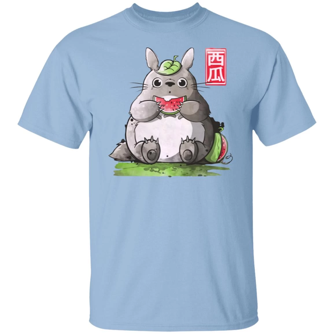 Totoro And Watermelon T Shirt 3 Totoro And Watermelon T Shirt