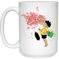 Ponyo And Sosuke Colorful Mug -Ghibli Shop redirect09292021140904 1 1