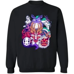 Ghibli Characters Creepy Style Sweatshirt -Ghibli Shop redirect09292021140916 2 1