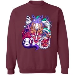 Ghibli Characters Creepy Style Sweatshirt -Ghibli Shop redirect09292021140916 3 1