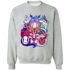 Ghibli Characters Creepy Style Sweatshirt -Ghibli Shop redirect09292021140916 9
