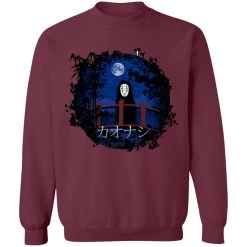 Spirited Away Kaonashi No Face By The Blue Moon Sweatshirt -Ghibli Shop redirect09292021140935 3 1