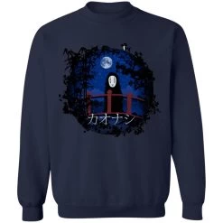 Spirited Away Kaonashi No Face By The Blue Moon Sweatshirt -Ghibli Shop redirect09292021140935 4 1