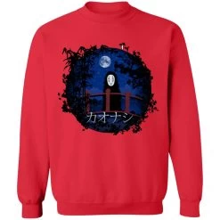 Spirited Away Kaonashi No Face By The Blue Moon Sweatshirt -Ghibli Shop redirect09292021140935 5