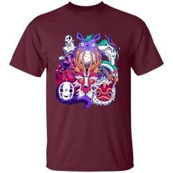Ghibli Characters Creepy Style T Shirt -Ghibli Shop redirect09292021140937 5
