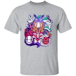 Ghibli Characters Creepy Style T Shirt -Ghibli Shop redirect09292021140937 8
