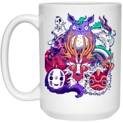 Ghibli Characters Creepy Style Mug -Ghibli Shop redirect09292021140953 1