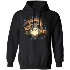 Totoro And The Catbus Hoodie -Ghibli Shop redirect10032021051001 7