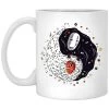 Princess Mononoke And Kaonashi Ying Yang Mug -Ghibli Shop redirect10032021051011 9