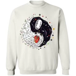 Princess Mononoke And Kaonashi Ying Yang Sweatshirt -Ghibli Shop redirect10032021051032 1 1