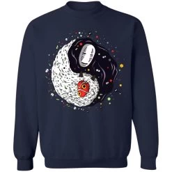 Princess Mononoke And Kaonashi Ying Yang Sweatshirt -Ghibli Shop redirect10032021051032 4 1