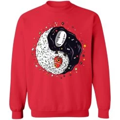 Princess Mononoke And Kaonashi Ying Yang Sweatshirt -Ghibli Shop redirect10032021051032 5