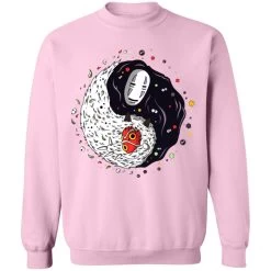 Princess Mononoke And Kaonashi Ying Yang Sweatshirt -Ghibli Shop redirect10032021051032 8