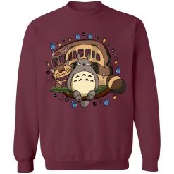 Totoro And The Catbus Sweatshirt 23 Totoro And The Catbus Sweatshirt -Ghibli Shop redirect10032021051041 3