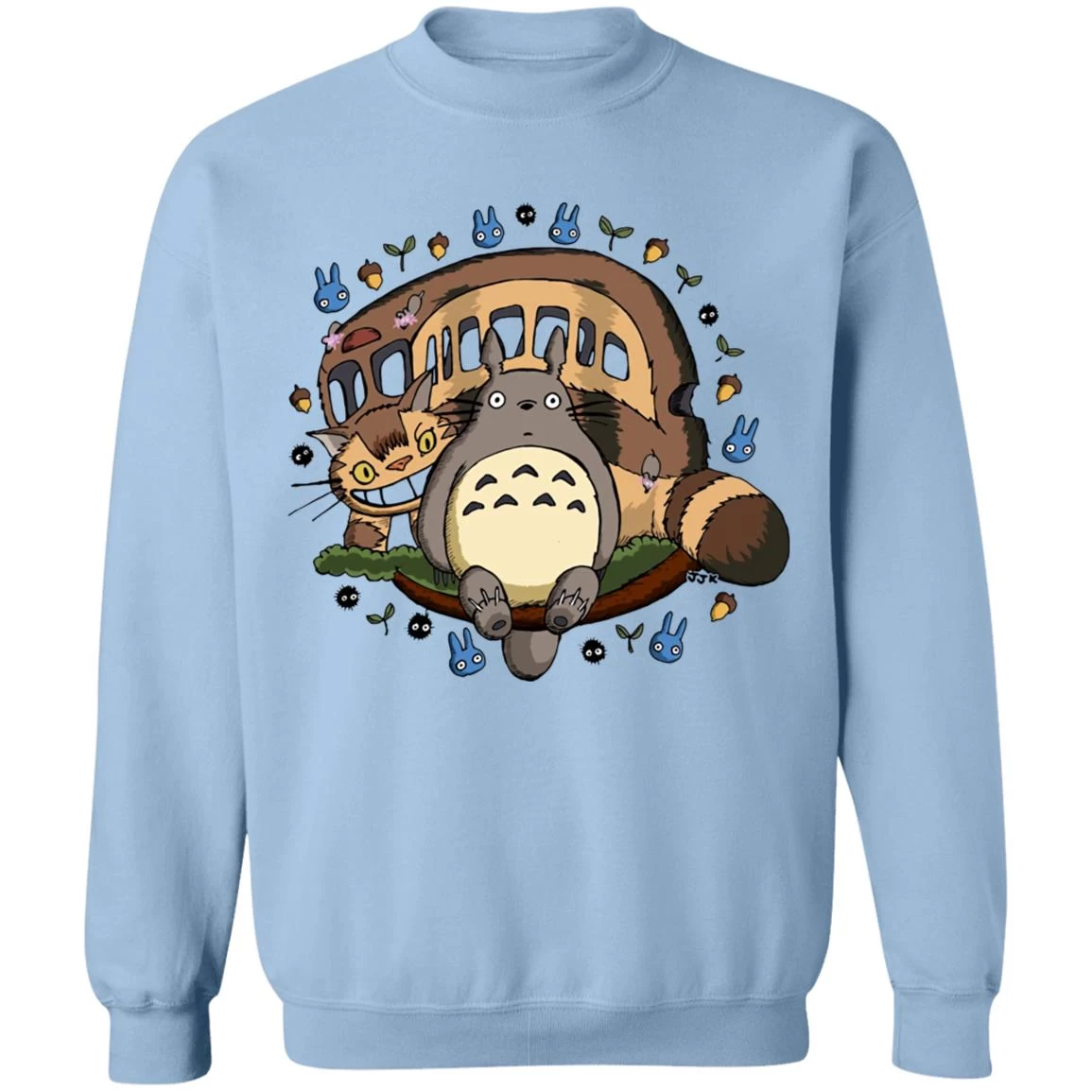 Totoro And The Catbus Sweatshirt 10 Totoro And The Catbus Sweatshirt - Image 8