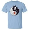 Princess Mononoke And Kaonashi Ying Yang T Shirt -Ghibli Shop redirect10032021051045