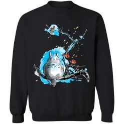 Totoro By Sakura And Blue Sky Sweatshirt -Ghibli Shop redirect10042021041001 2 1