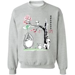 Totoro And The Tree Spirits Sweatshirt -Ghibli Shop redirect10042021041004 1