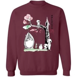 Totoro And The Tree Spirits Sweatshirt -Ghibli Shop redirect10042021041005 2 1