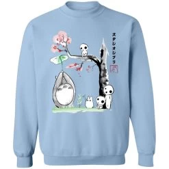 Totoro And The Tree Spirits Sweatshirt -Ghibli Shop redirect10042021041005 6 1