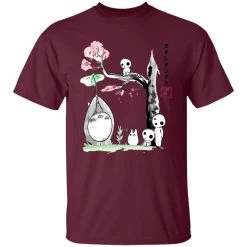 Totoro And The Tree Spirits T Shirt -Ghibli Shop redirect10042021041025 5