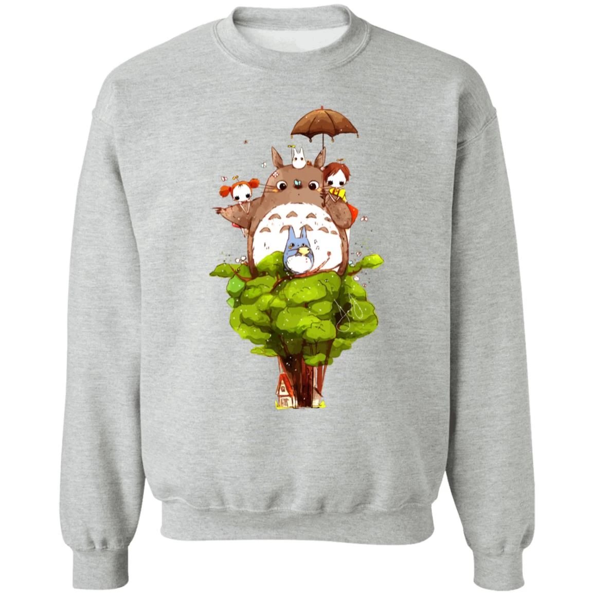 My Neighbor Totoro Characters Cartoon Style Sweatshirt 19 My Neighbor Totoro Characters Cartoon Style Sweatshirt - Image 17