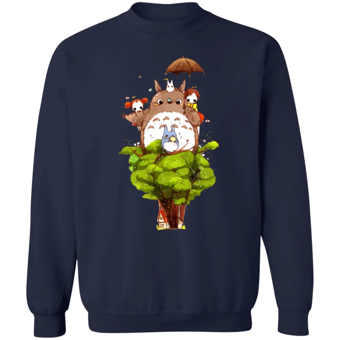 My Neighbor Totoro Characters Cartoon Style Sweatshirt 7 My Neighbor Totoro Characters Cartoon Style Sweatshirt - Image 5