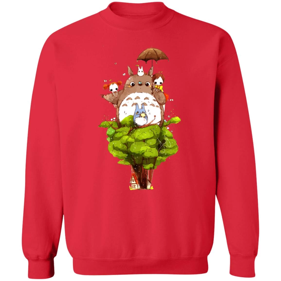 My Neighbor Totoro Characters Cartoon Style Sweatshirt 18 My Neighbor Totoro Characters Cartoon Style Sweatshirt - Image 16