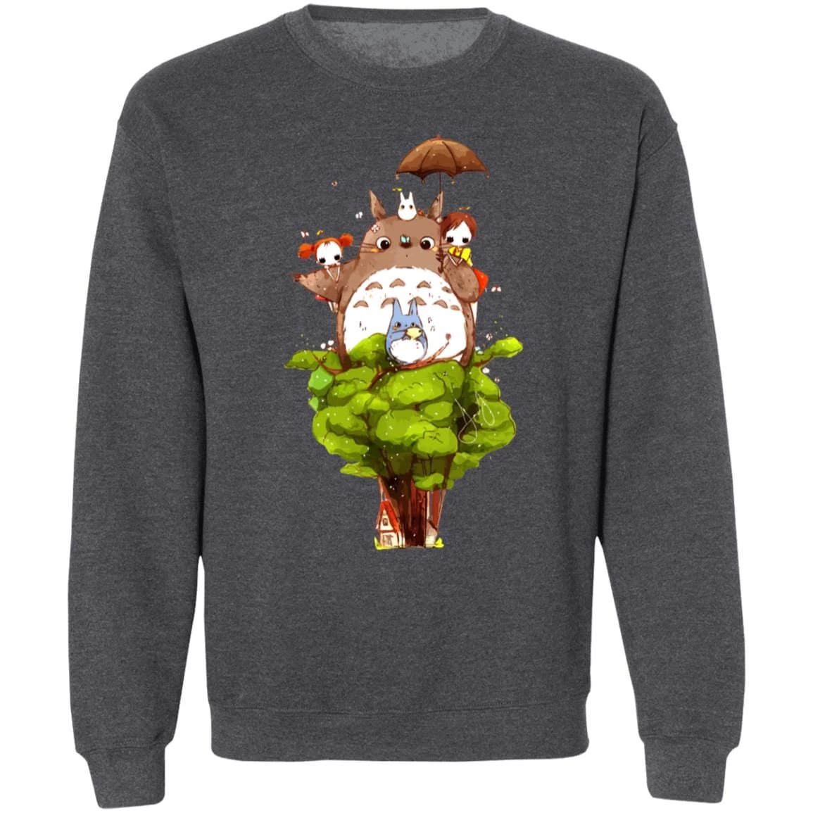 My Neighbor Totoro Characters Cartoon Style Sweatshirt 9 My Neighbor Totoro Characters Cartoon Style Sweatshirt - Image 7