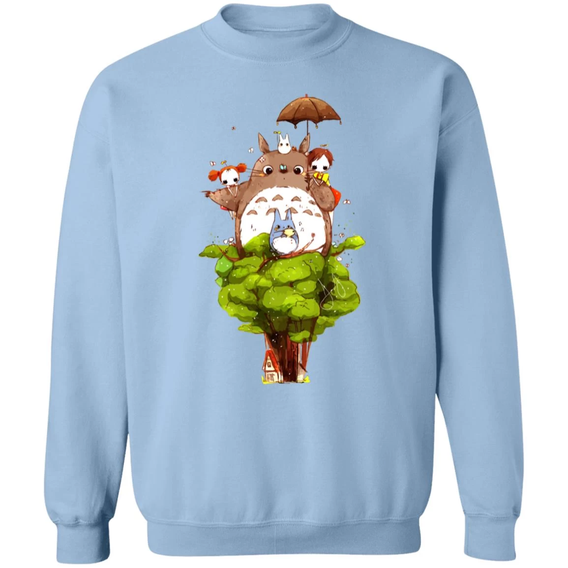 My Neighbor Totoro Characters Cartoon Style Sweatshirt 10 My Neighbor Totoro Characters Cartoon Style Sweatshirt - Image 8