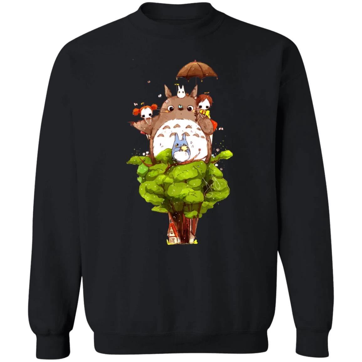 My Neighbor Totoro Characters Cartoon Style Sweatshirt 12 My Neighbor Totoro Characters Cartoon Style Sweatshirt - Image 10