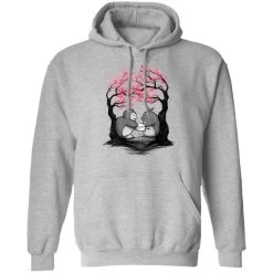 Totoro Vs Snorlax Pillow Fight Hoodie