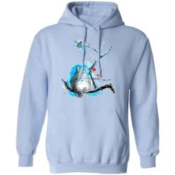 Totoro By Sakura And Blue Sky Hoodie -Ghibli Shop redirect10042021041048