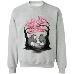 Totoro Vs Snorlax Pillow Fight Sweatshirt