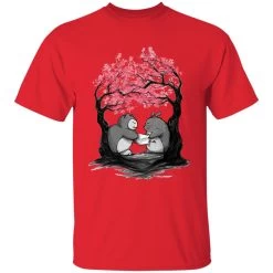 Totoro Vs Snorlax Pillow Fight T Shirt -Ghibli Shop redirect10042021041059 5