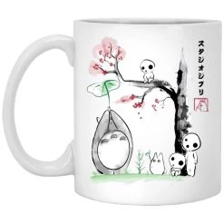 Totoro And The Tree Spirits Mug