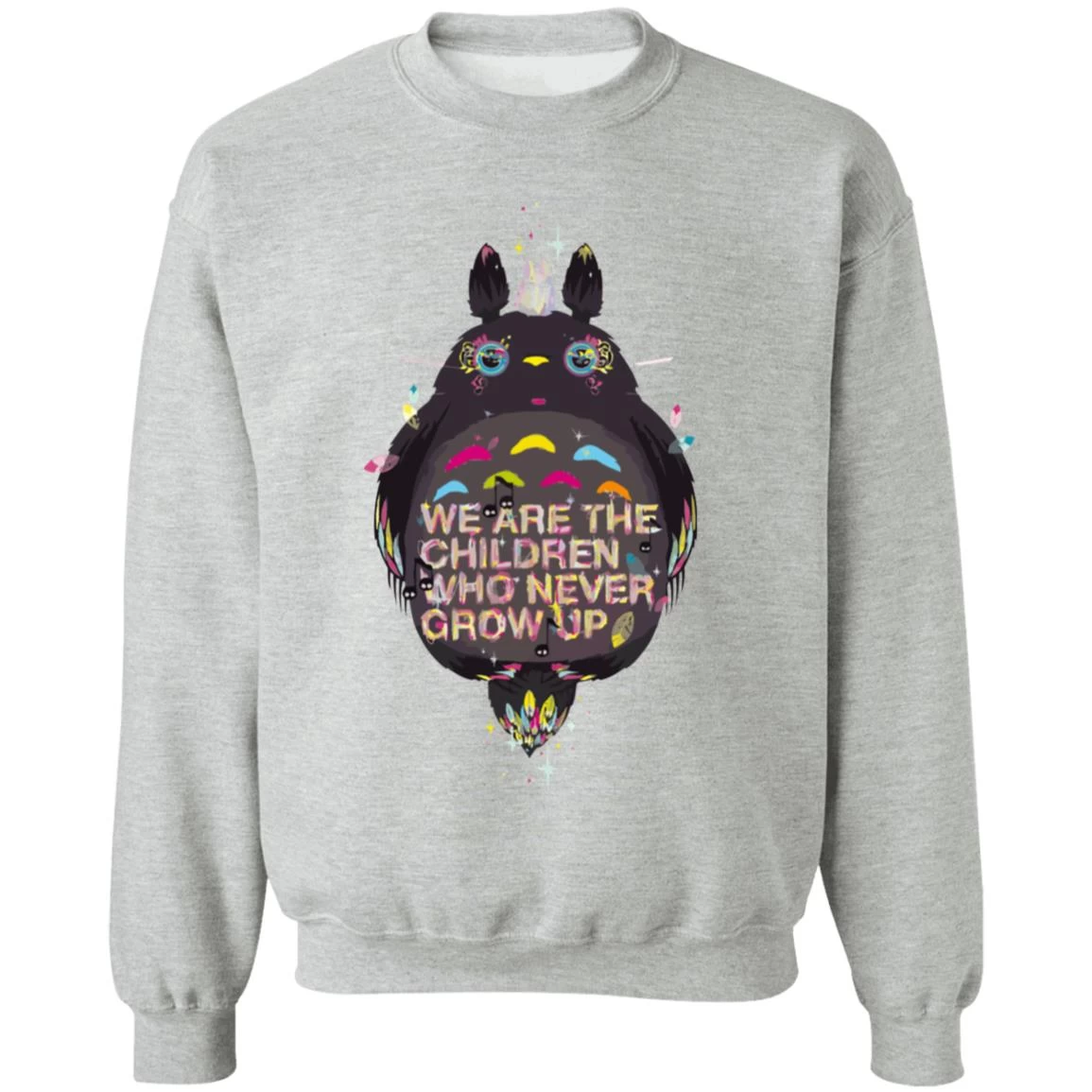 Totoro – Never Grow Up Sweatshirt 3 Totoro – Never Grow Up Sweatshirt