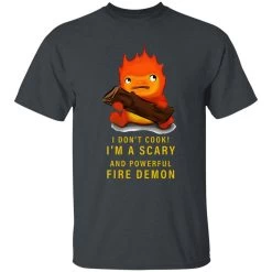 Howl’s Moving Castle Calcifer T Shirt -Ghibli Shop redirect10052021071021 3