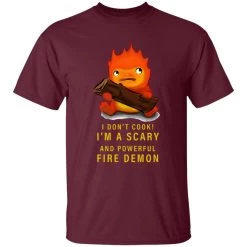 Howl’s Moving Castle Calcifer T Shirt -Ghibli Shop redirect10052021071021 5 1