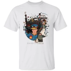 Howl’s Moving Castle Characters Compilation T Shirt -Ghibli Shop redirect10062021101001 1 1