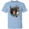 Howl’s Moving Castle Characters Compilation T Shirt -Ghibli Shop redirect10062021101001