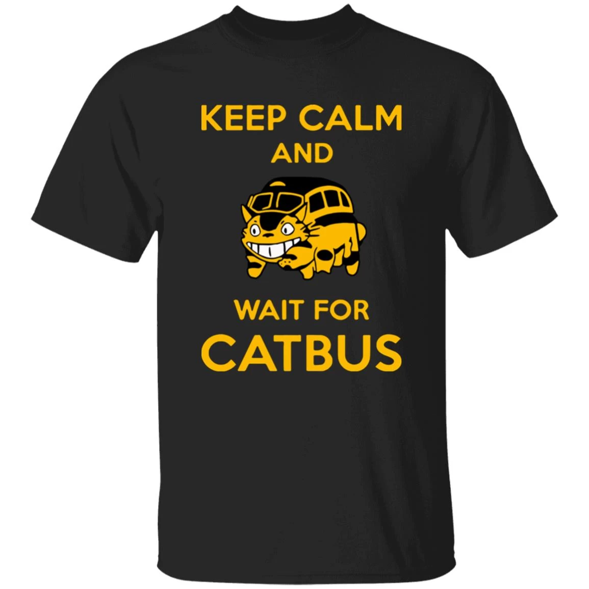 My Neighbor Totoro Keep Calm And Wait For Cat Bus T Shirt 12 My Neighbor Totoro Keep Calm And Wait For Cat Bus T Shirt - Image 10