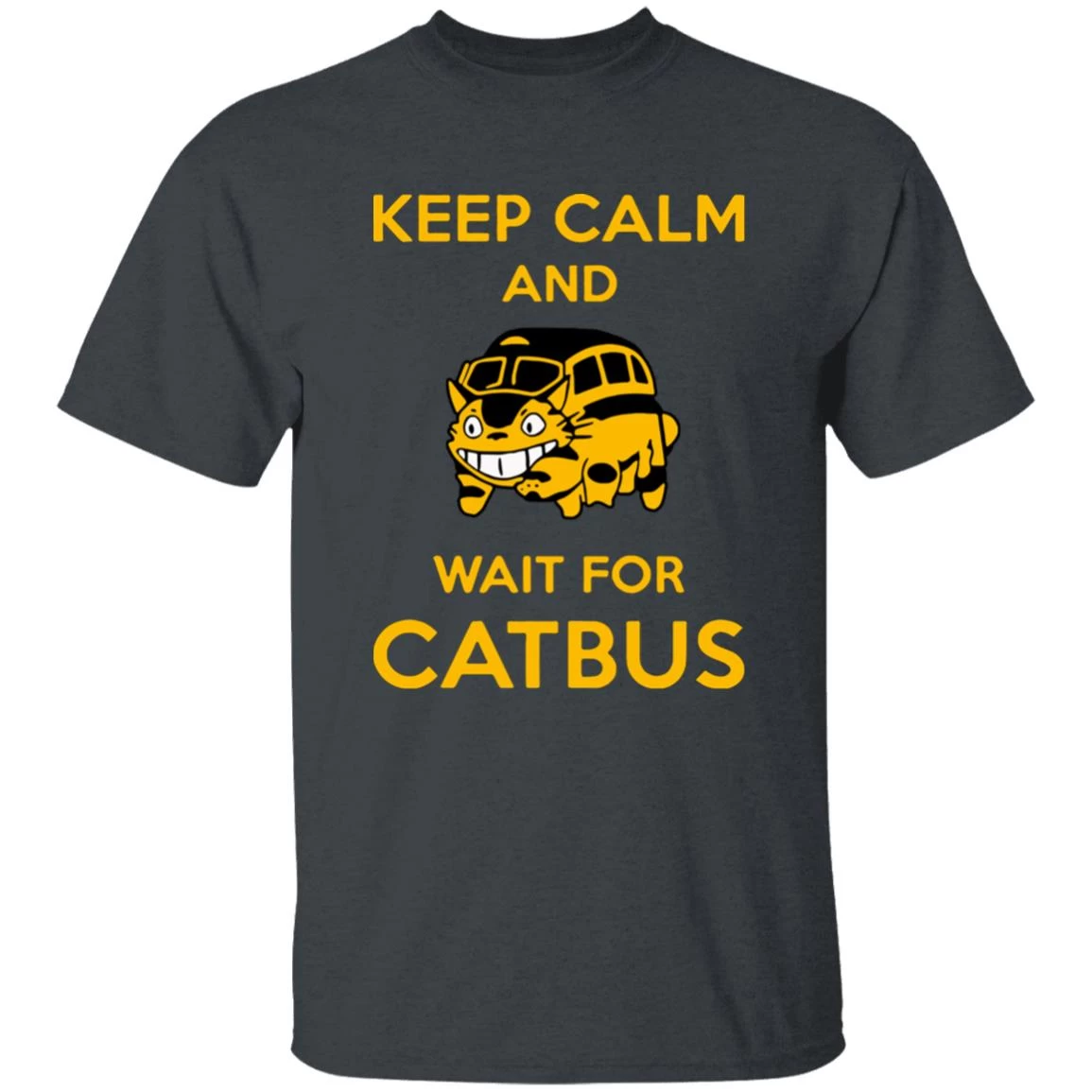 My Neighbor Totoro Keep Calm And Wait For Cat Bus T Shirt 6 My Neighbor Totoro Keep Calm And Wait For Cat Bus T Shirt - Image 4