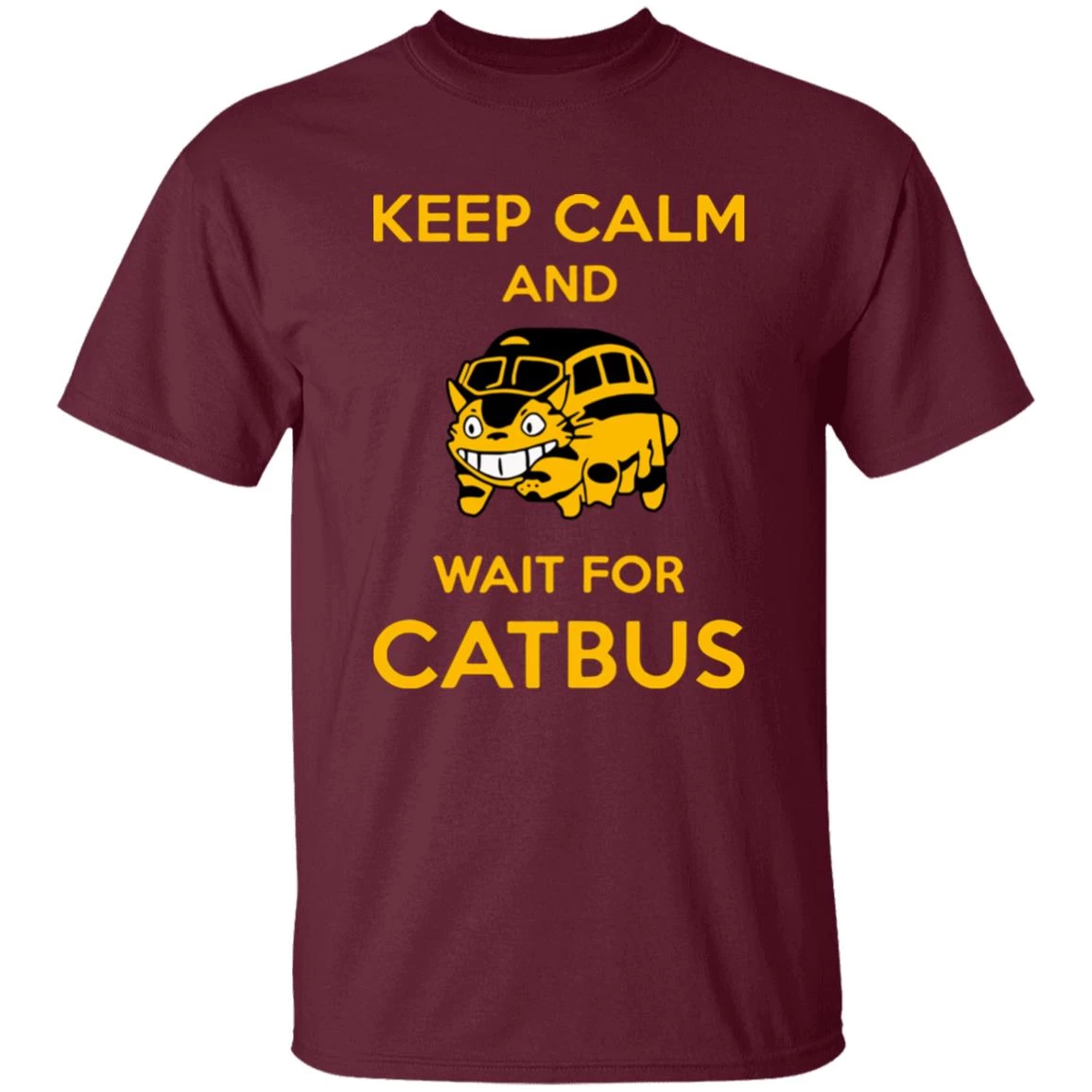 My Neighbor Totoro Keep Calm And Wait For Cat Bus T Shirt 8 My Neighbor Totoro Keep Calm And Wait For Cat Bus T Shirt - Image 6