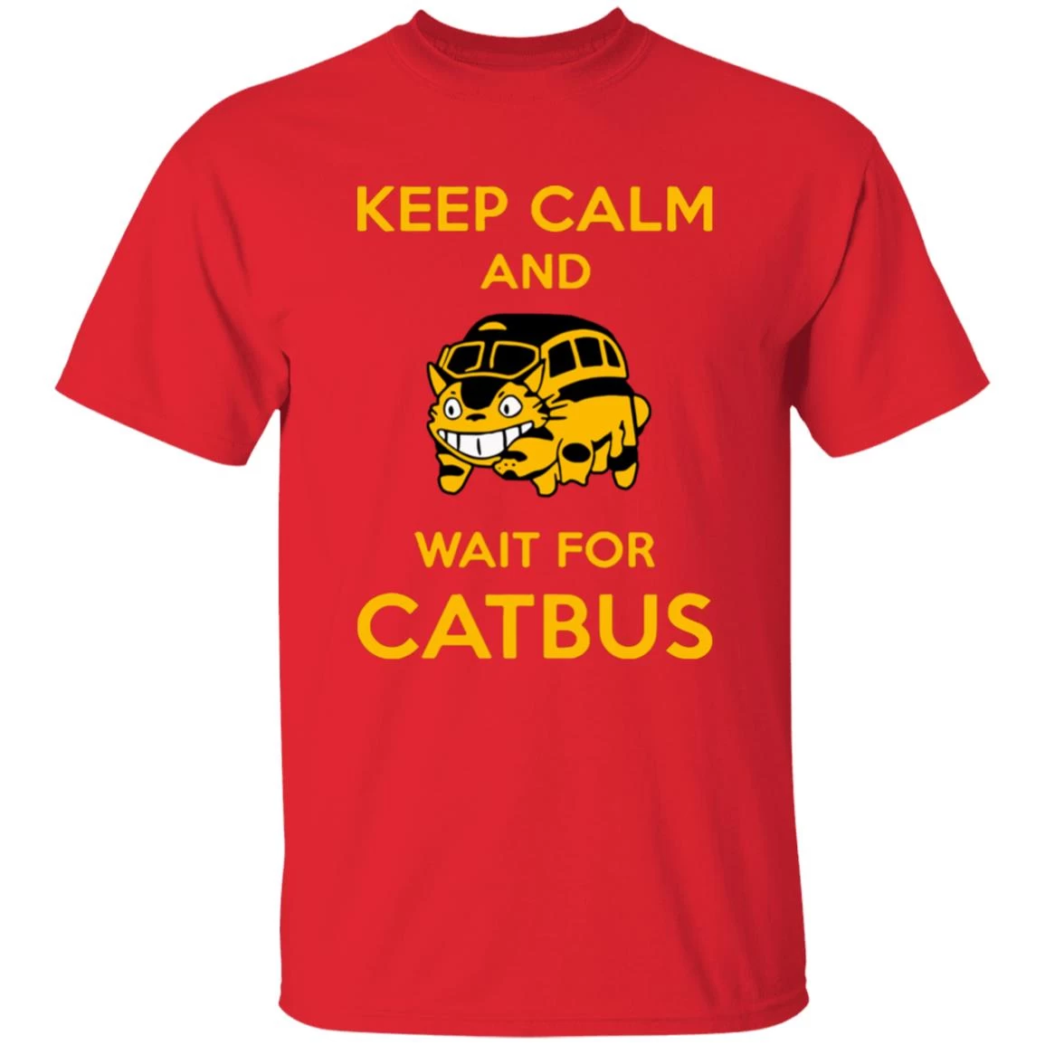 My Neighbor Totoro Keep Calm And Wait For Cat Bus T Shirt 18 My Neighbor Totoro Keep Calm And Wait For Cat Bus T Shirt - Image 16