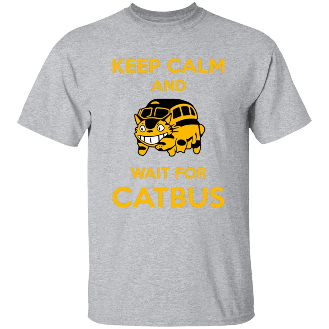 My Neighbor Totoro Keep Calm And Wait For Cat Bus T Shirt 11 My Neighbor Totoro Keep Calm And Wait For Cat Bus T Shirt - Image 9