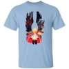 Howl And Colorful Wings T Shirt