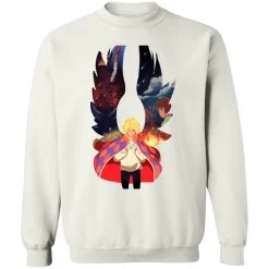 Howl And Colorful Wings Sweatshirt 37 Howl And Colorful Wings Sweatshirt -Ghibli Shop redirect10062021101011 1 1